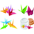 Size 160*160mm 5 Color Mixed Origami Paper (cszz-160B)